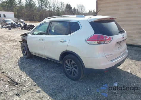 2016 Nissan Rogue Sl из США, поврежденный, VIN 5N1AT2MT9GC854985